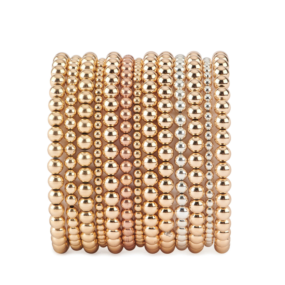 Gold Bead Bracelet
