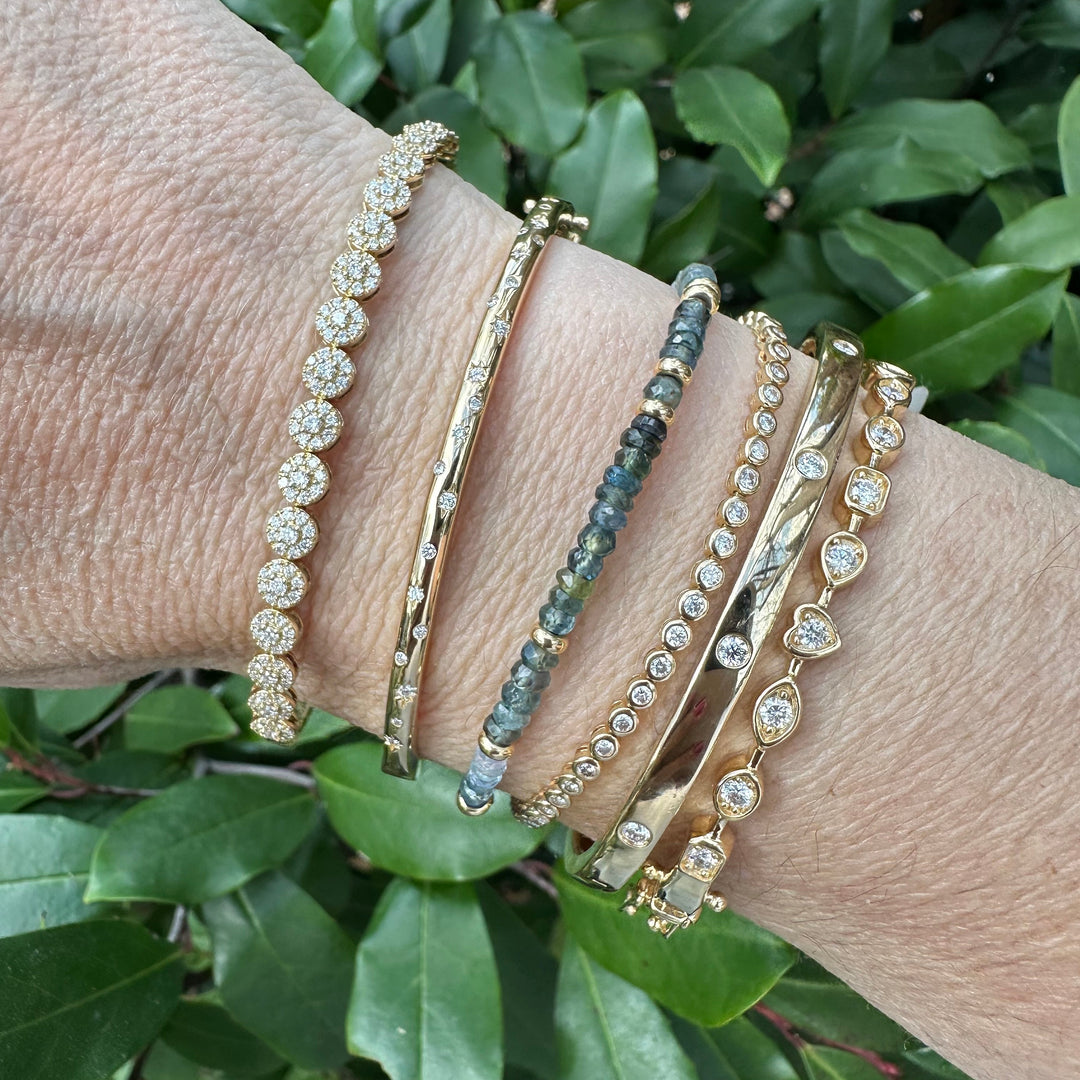 Petite Bezel Diamond Tennis Bracelet