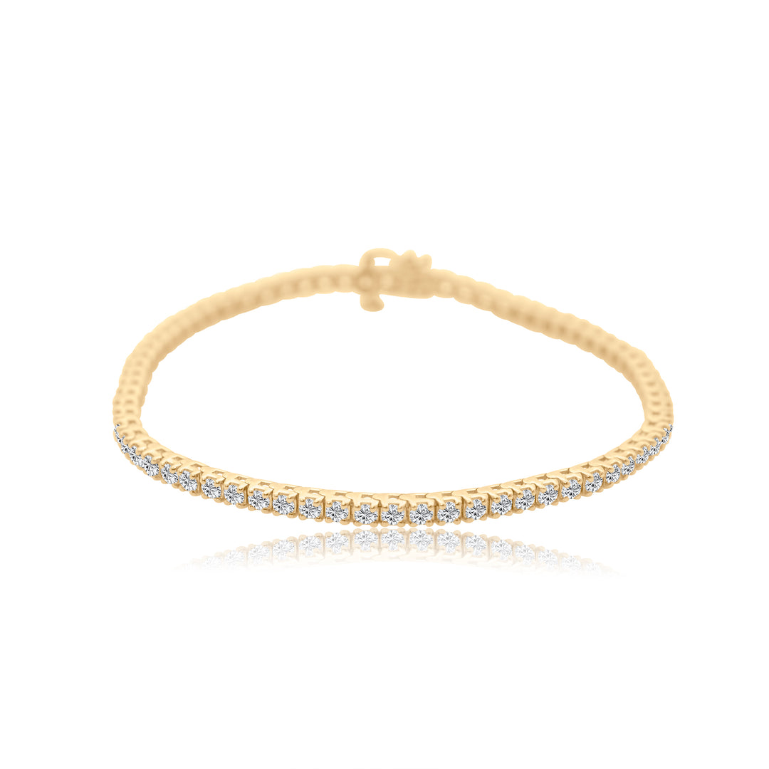 Traditional Diamond Tennis Bracelet