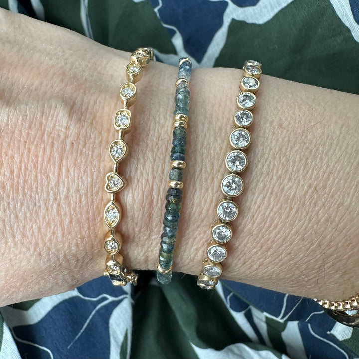 Diamond Multi-Shape Montage Bangle