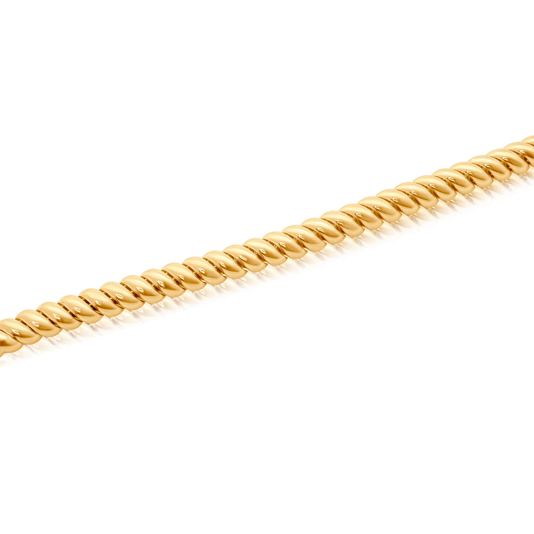 Twisted Italian Chain Bracelet