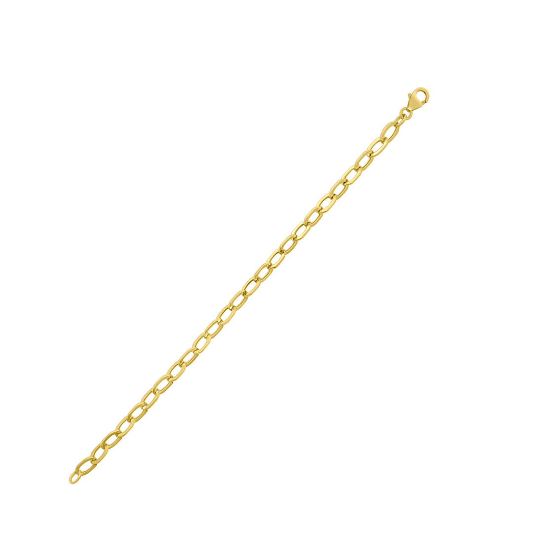 Octagon Chain Link Bracelet