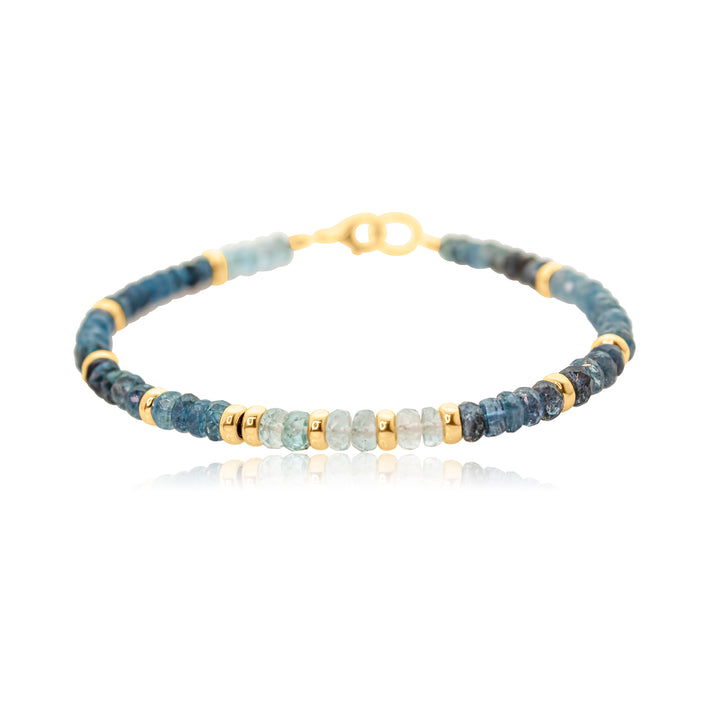 Gold Gemstone Bracelet