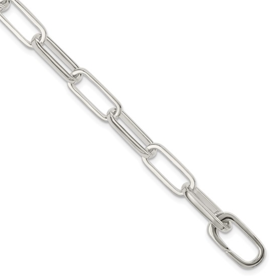 Paperclip Chain Bracelet
