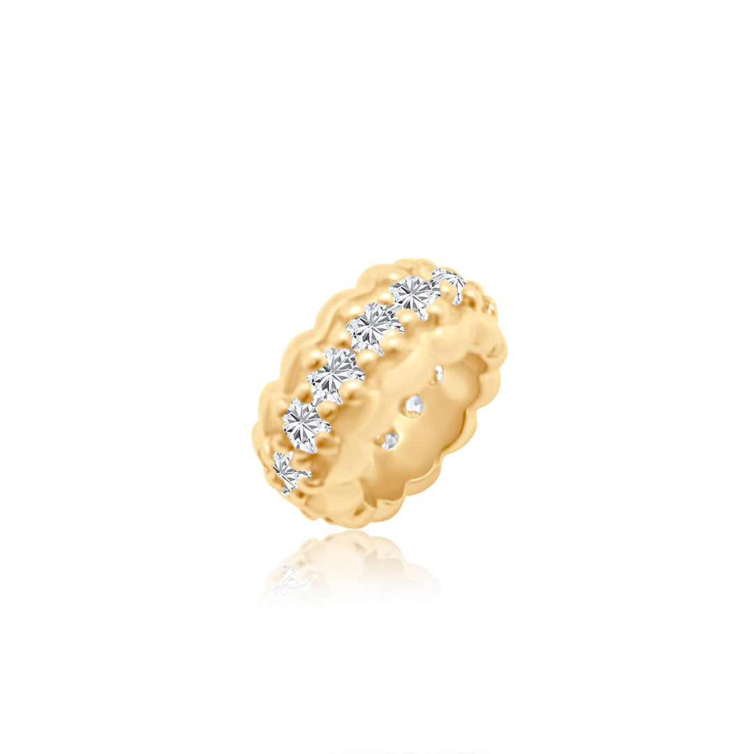 Accented Diamond Rondelle