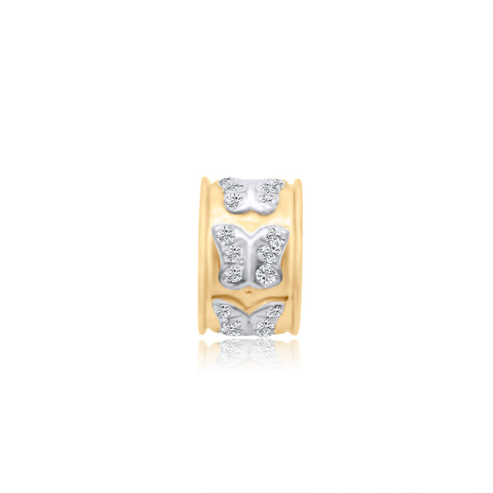 Diamond Butterfly Rondelle