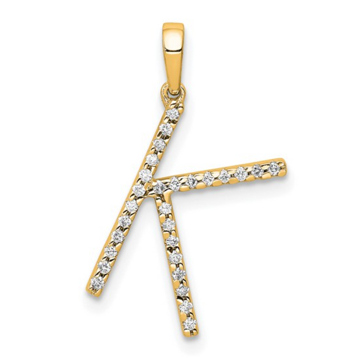 Diamond Initial Charm