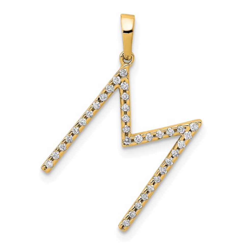 Diamond Initial Charm