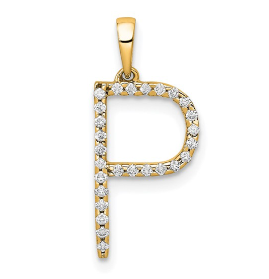 Diamond Initial Charm