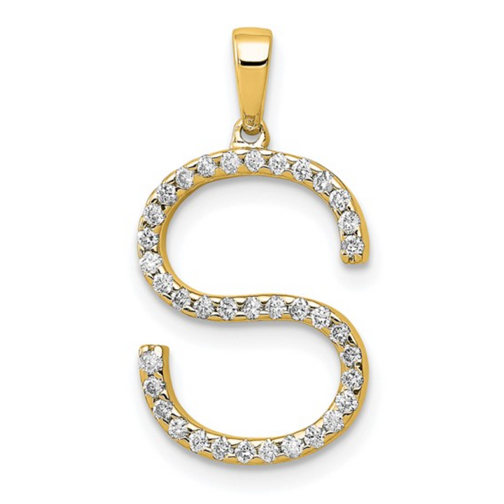 Diamond Initial Charm