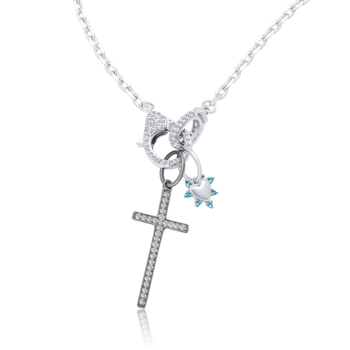 Studded Heart Charm