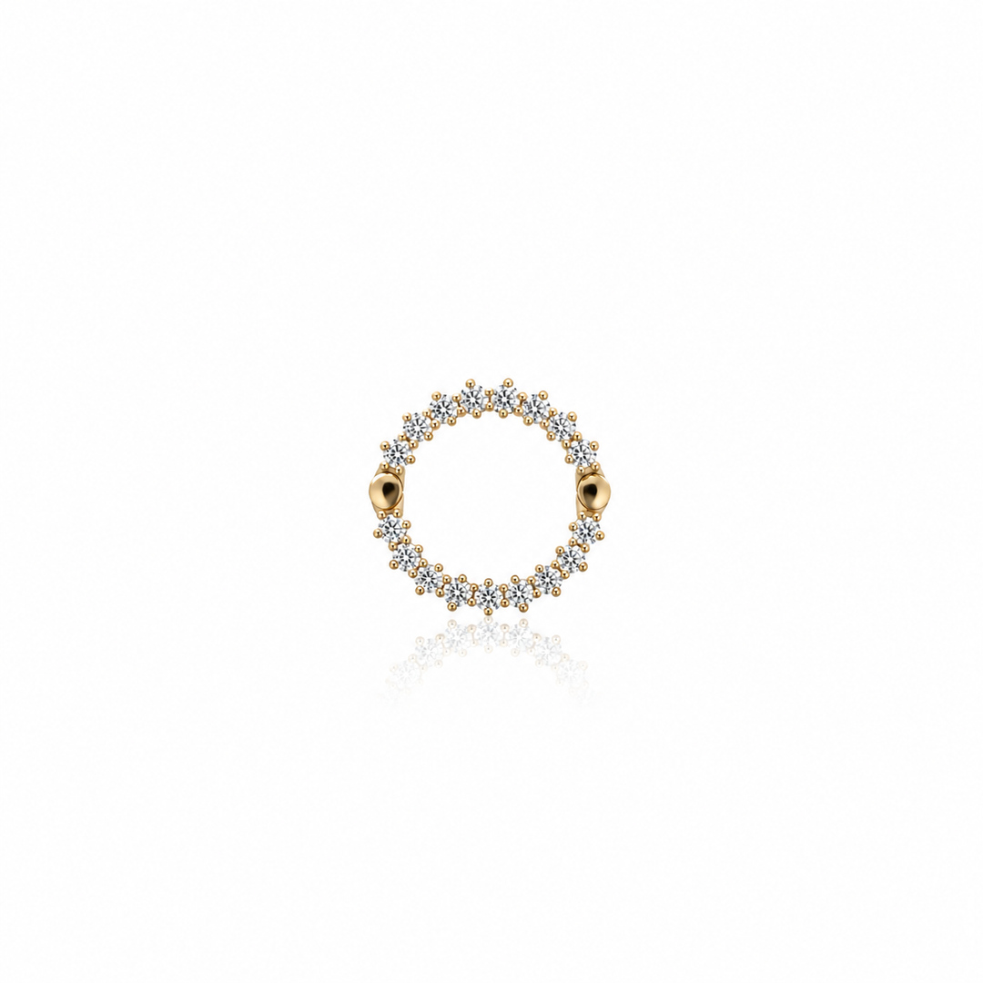 Shared-Prong Diamond Connector