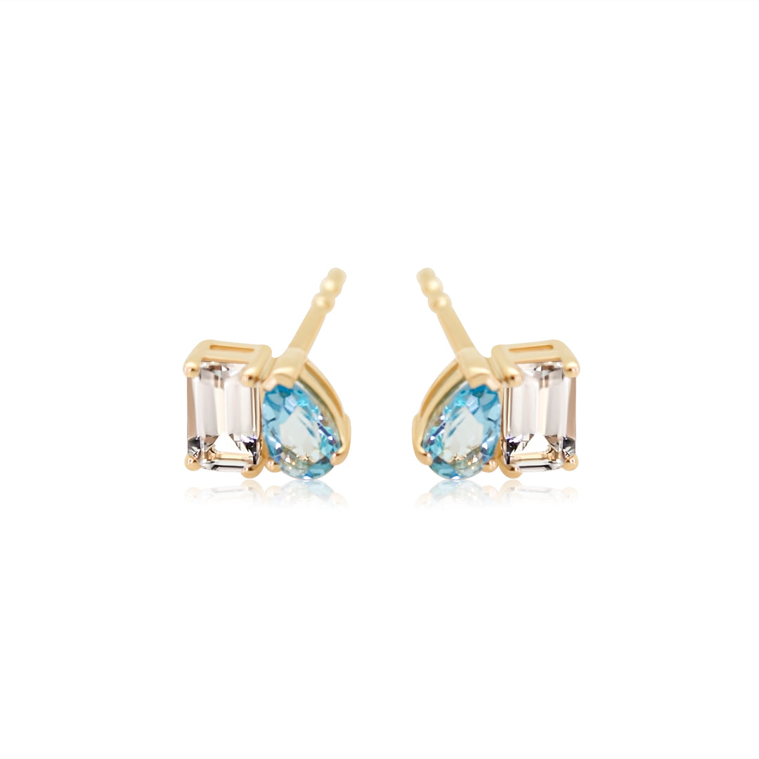 December Love Topaz Studs