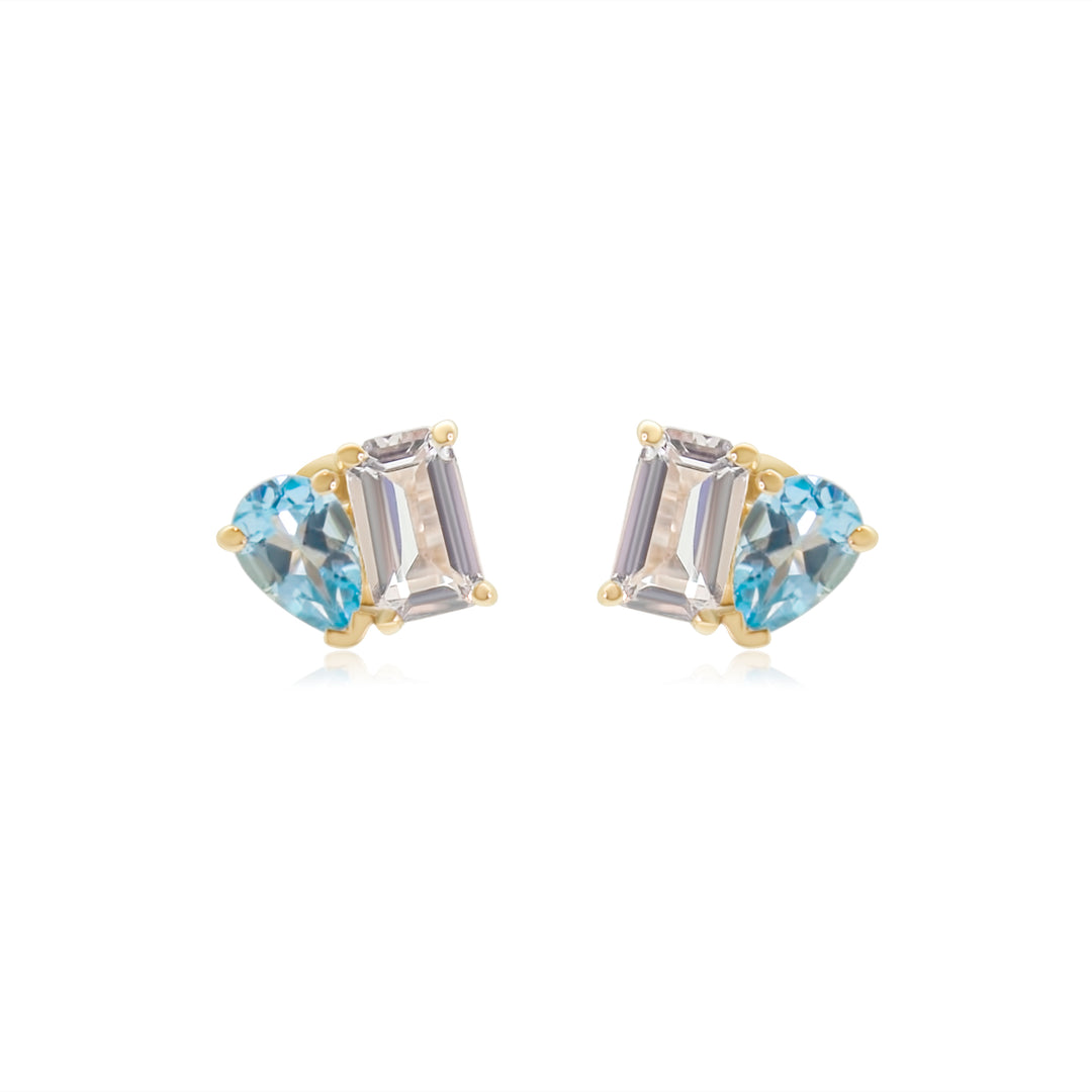 December Love Topaz Studs