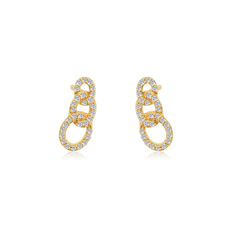 Diamond Chain Studs