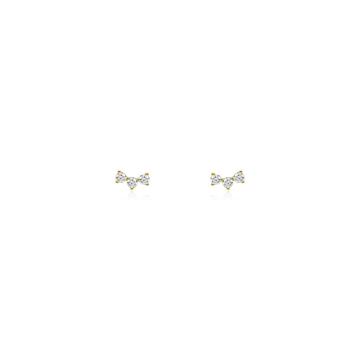 Diamond Trio Studs