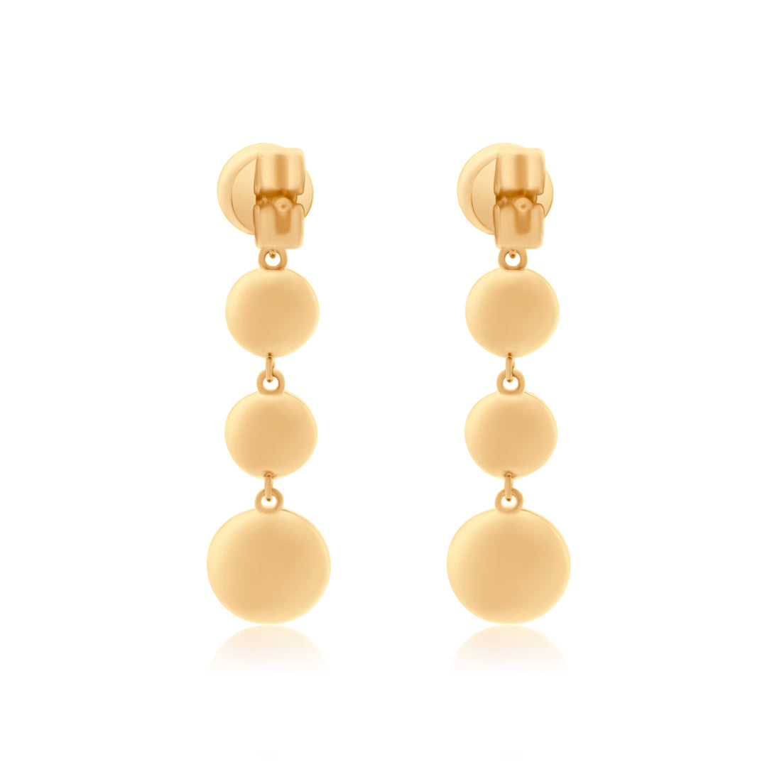 Georgian Topaz Drop Earrings