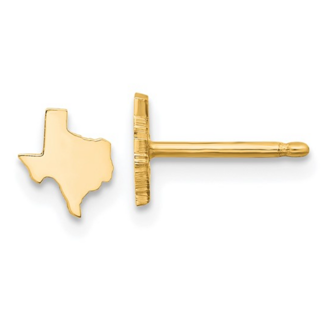 Mini Gold Texas Studs