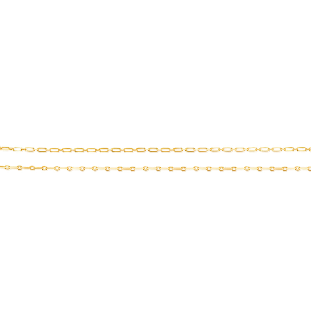 Yellow Gold Chain Necklace