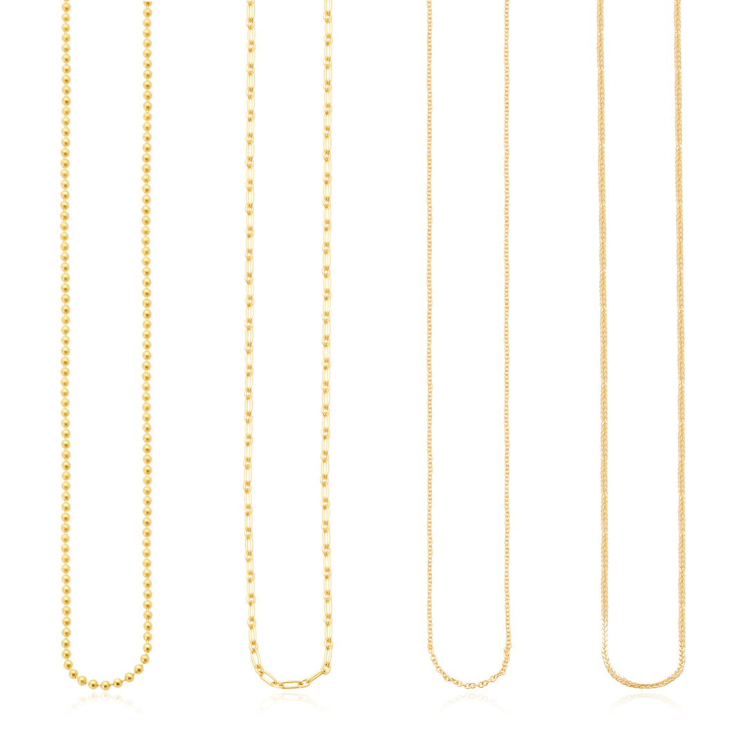 Yellow Gold Chain Necklace