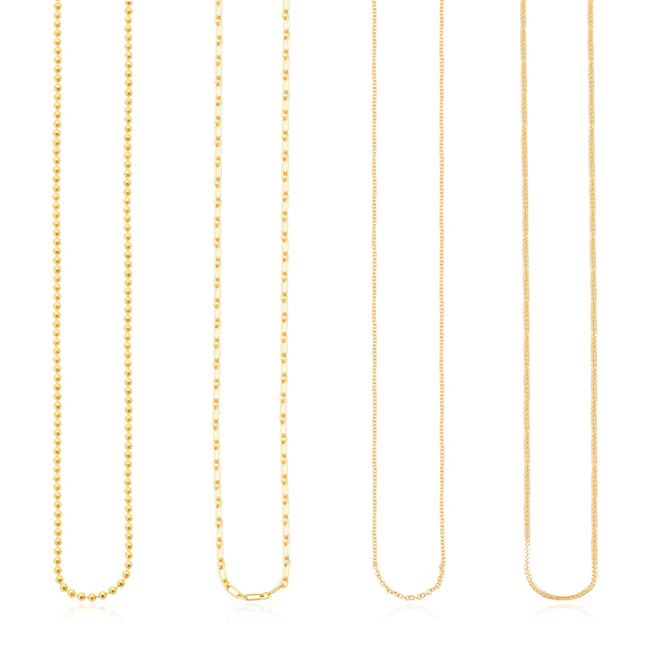 Yellow Gold Chain Necklace