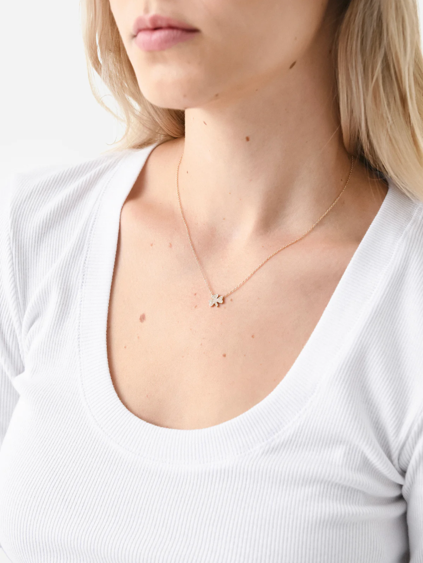 Diamond Shamrock Necklace