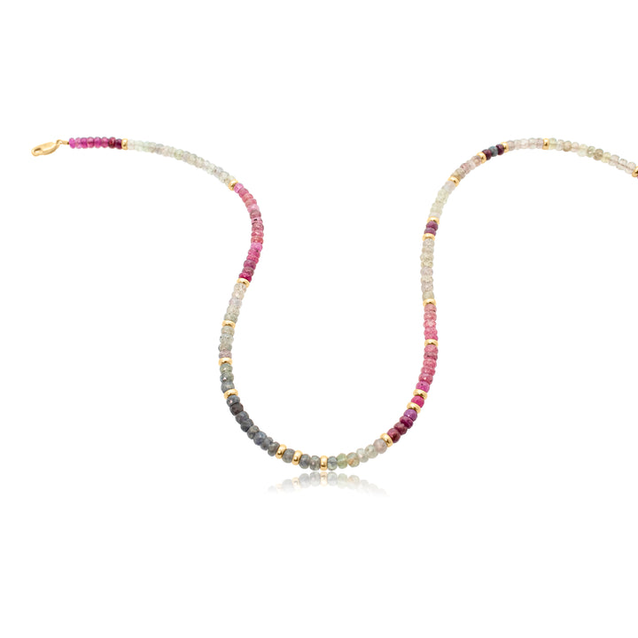 Gold Gemstone Necklace