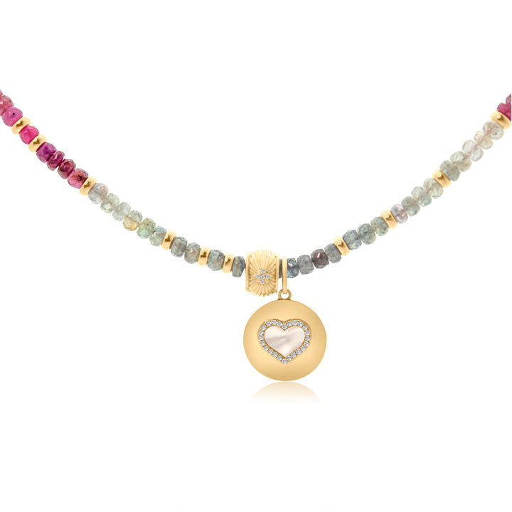Gold Gemstone Necklace