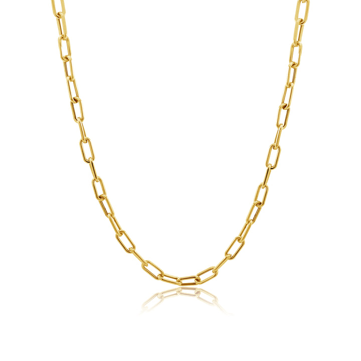 Mini Bold Oval Chain Necklace