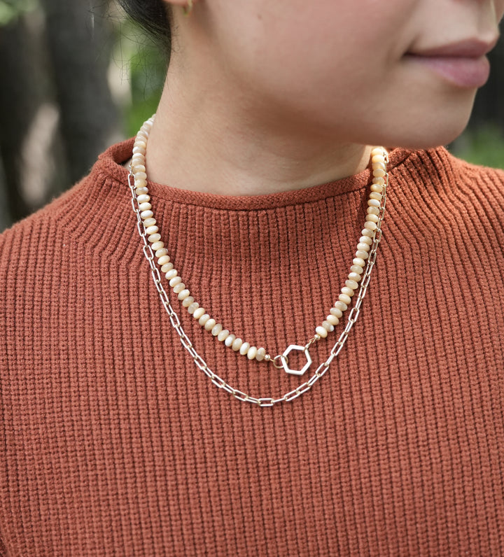 Mini Bold Oval Chain Necklace