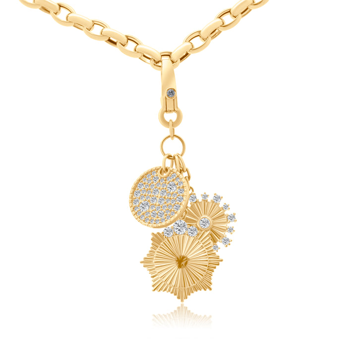 Oval Cable Chain Necklace with Optional Charm Connector