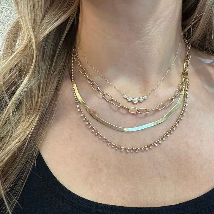 Oval Link Chain Necklace