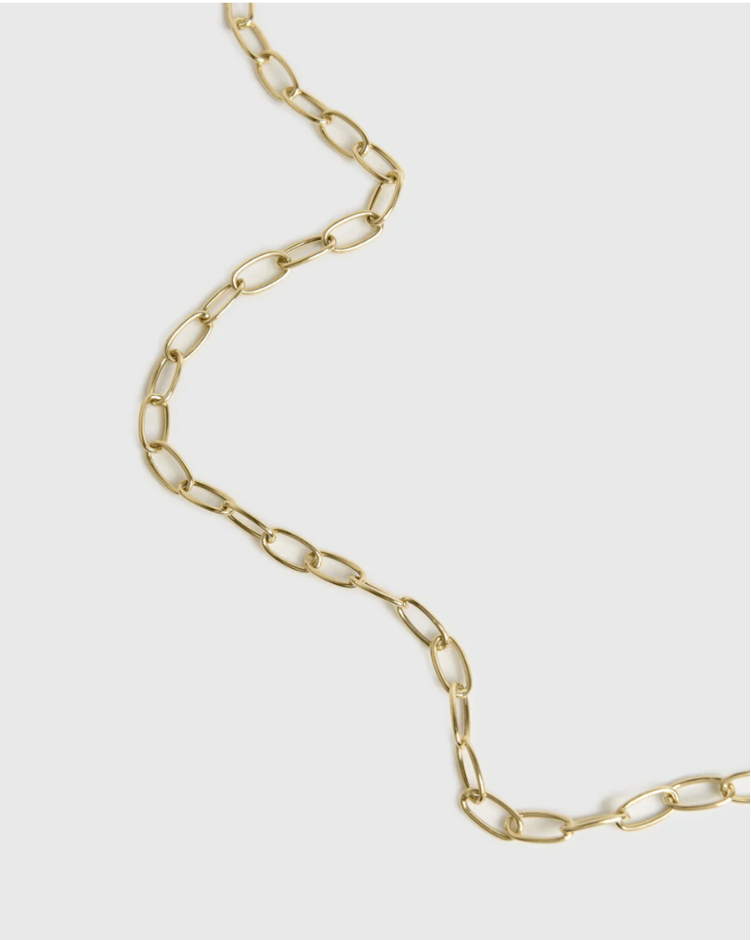 Oval Link Chain Necklace