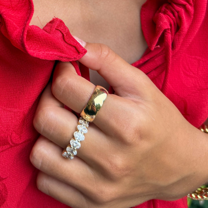 Chunky Gold Band