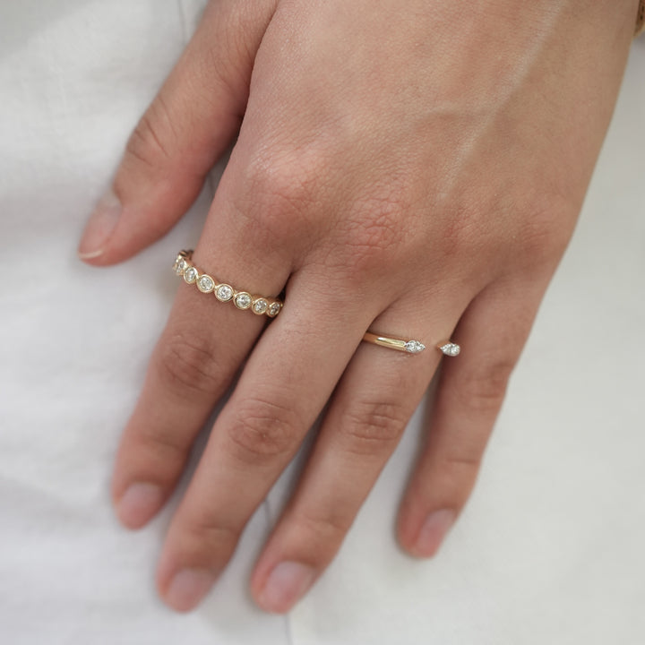 Diamond Bezel Eternity Ring