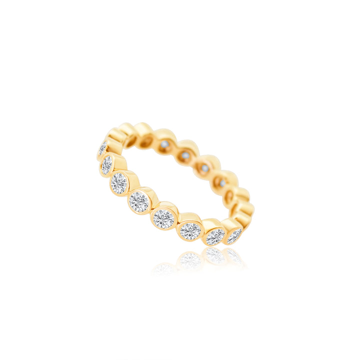 Diamond Bezel Eternity Ring