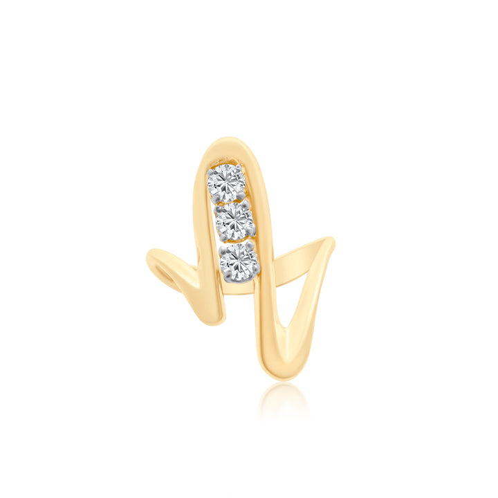 Triple Diamond Statement Ring