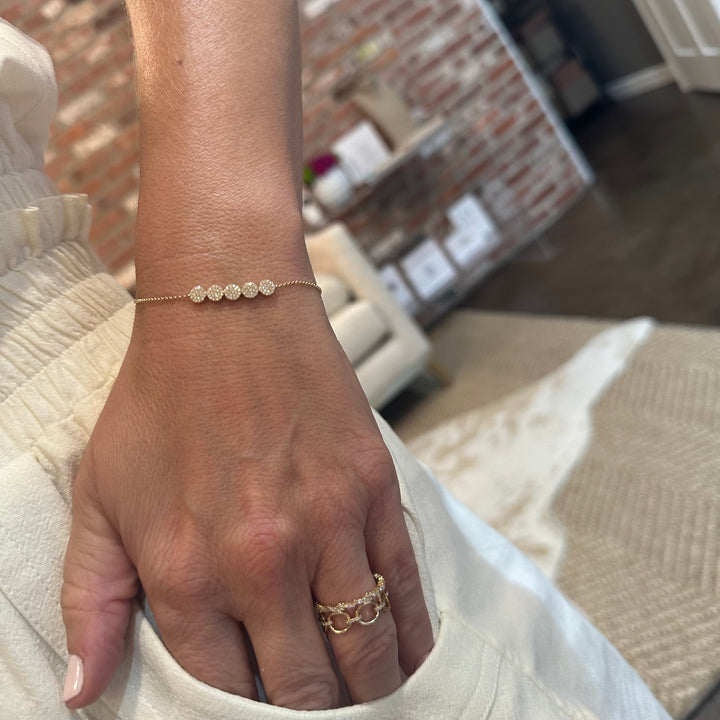 Diamond Cluster Eternity Ring