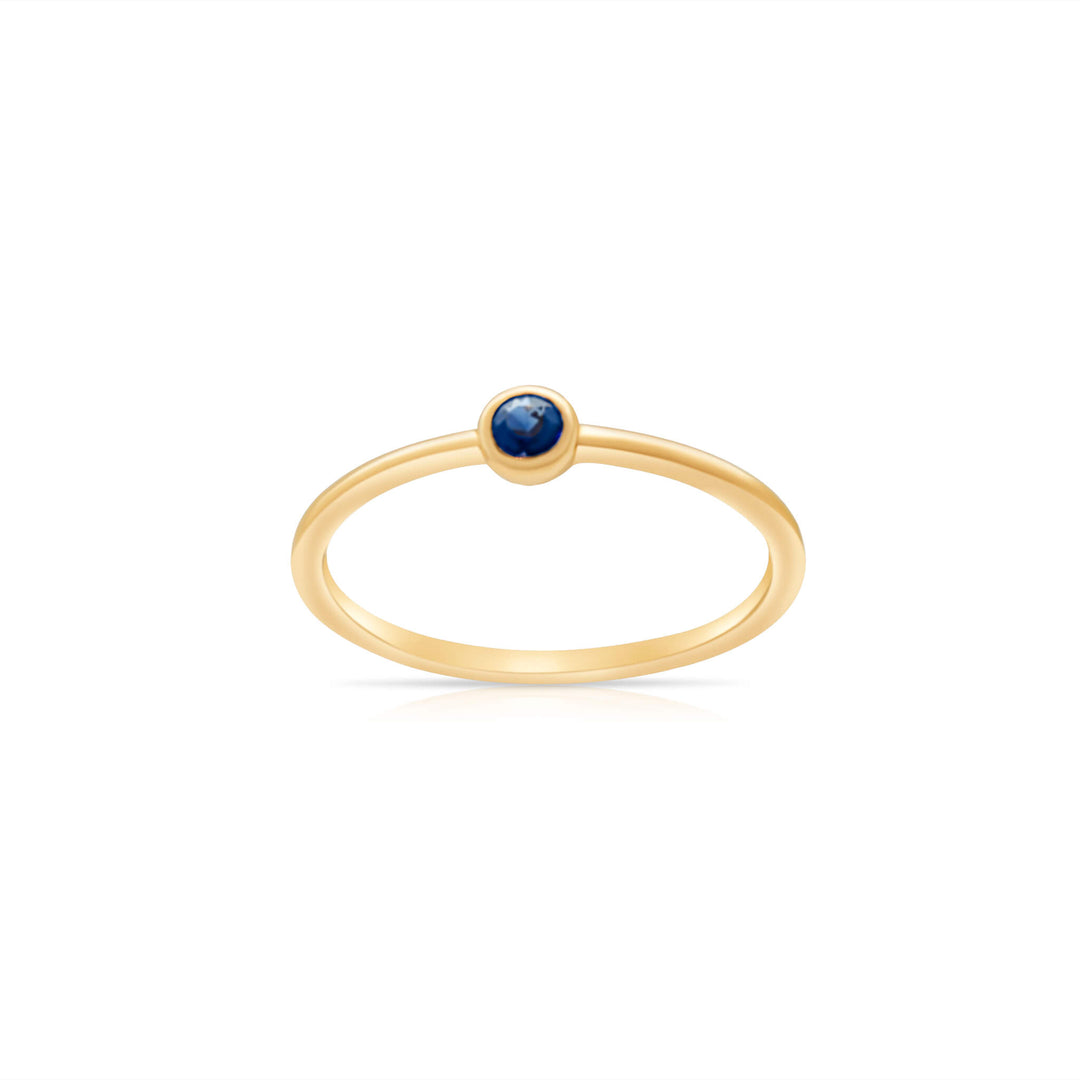 Simple Sapphire Ring