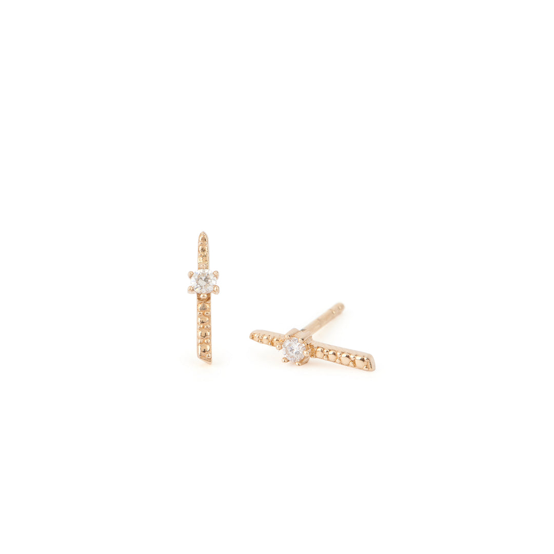 Diamond Connection Studs