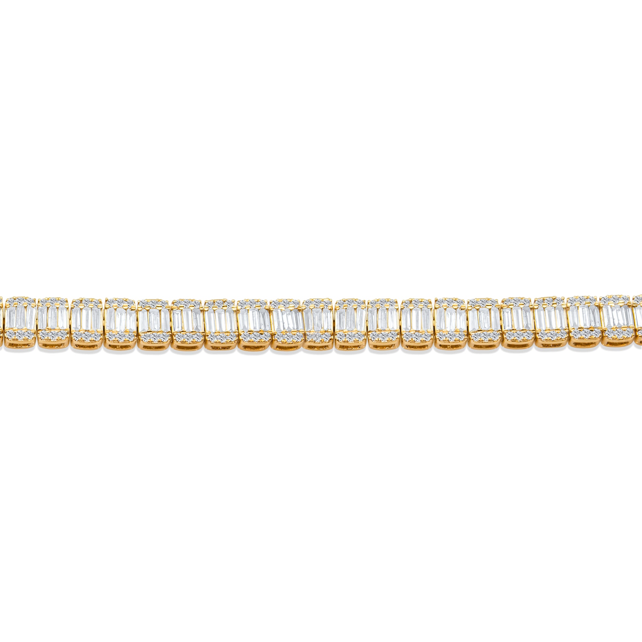 Cupcake Illusion Diamond Tennis Bracelet with Lobster Closure 0.60 ctw – RW  Fine Jewelry