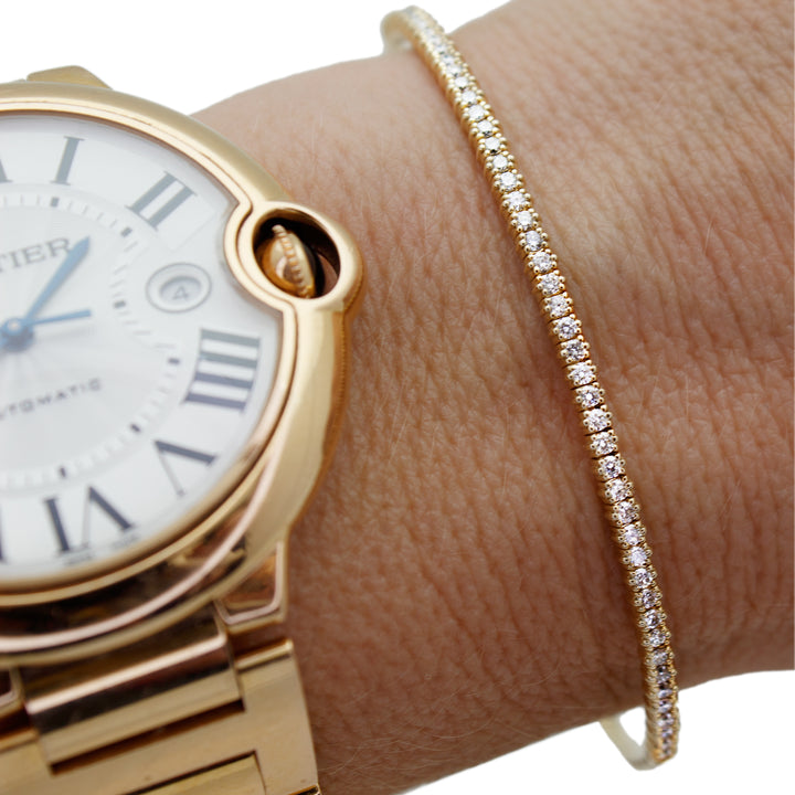 Flexible Diamond Bangle
