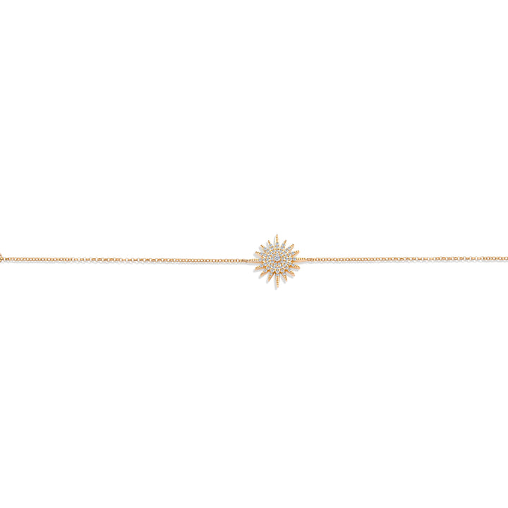 Diamond Mega Burst on Chain Bracelet