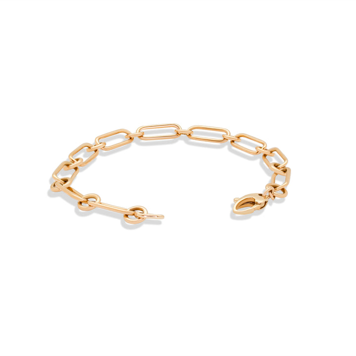 Oval Round Chain Bracelet