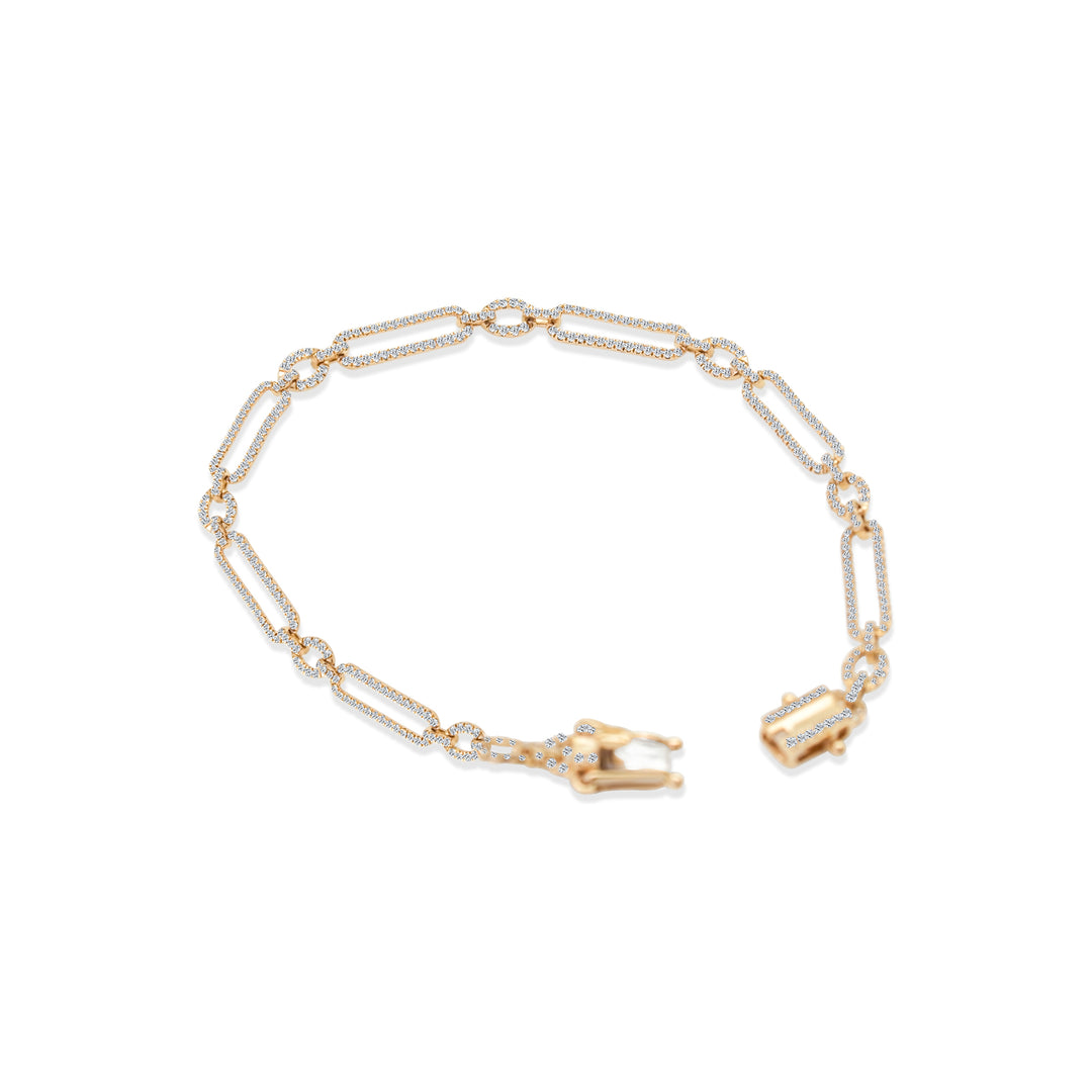 Soft Pave Diamond Bracelet