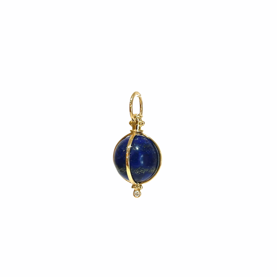 Lapis Orb Charm