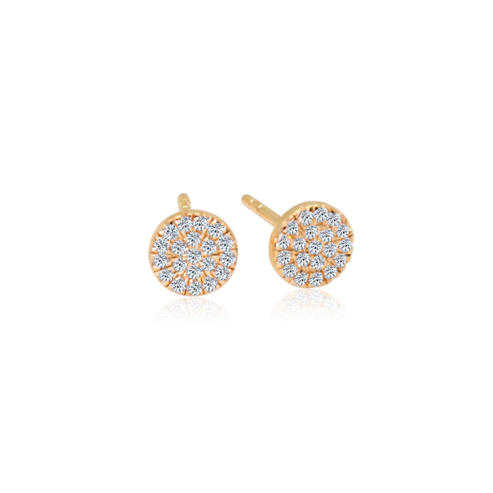 Diamond Disc Studs
