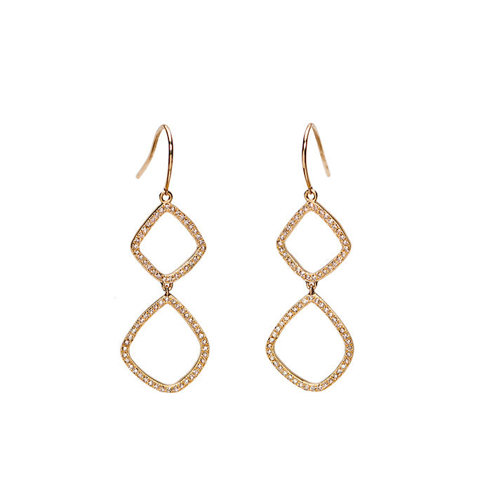 Half Chandelier Earrings