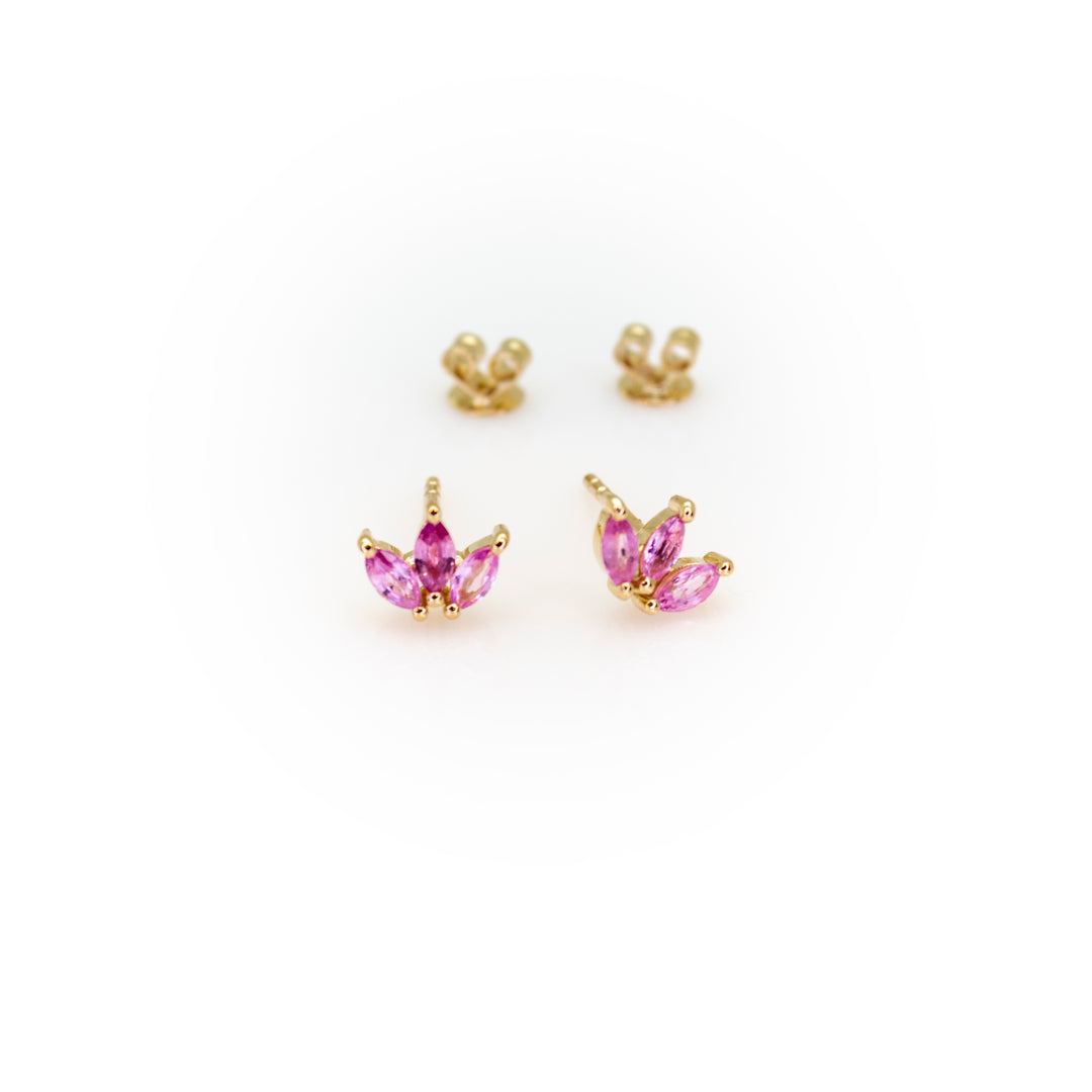 Sapphires of Paradise Studs
