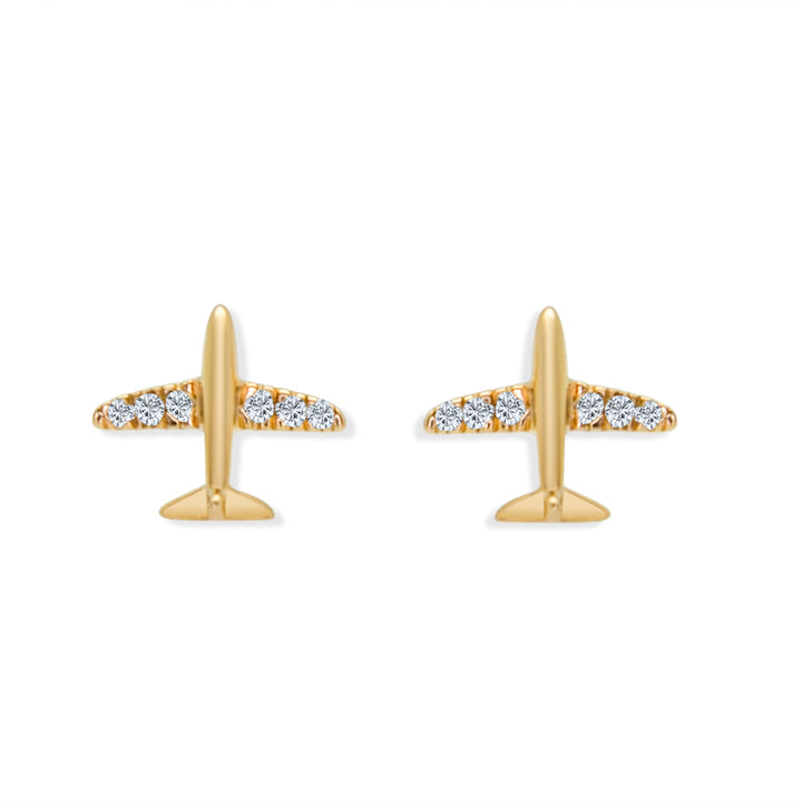 Take Flight Diamond Studs